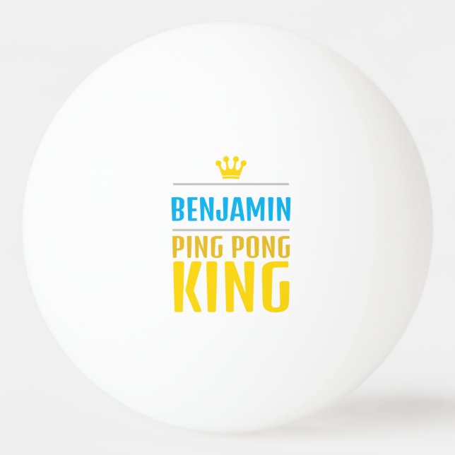 Pelota De Ping Pong Benjamin (Anverso)