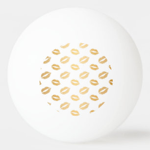 Pelota De Ping Pong Besos Brillantes