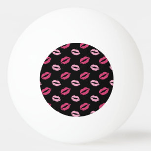 Pelota De Ping Pong Besos Rosados