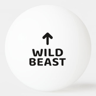 Pelota De Ping Pong Bestia salvaje