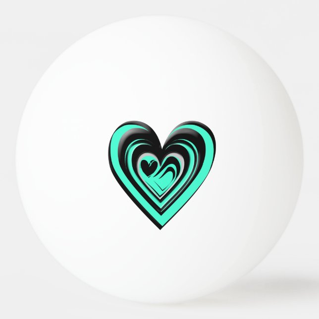 Pelota De Ping Pong bff - aves amorosas (Anverso)