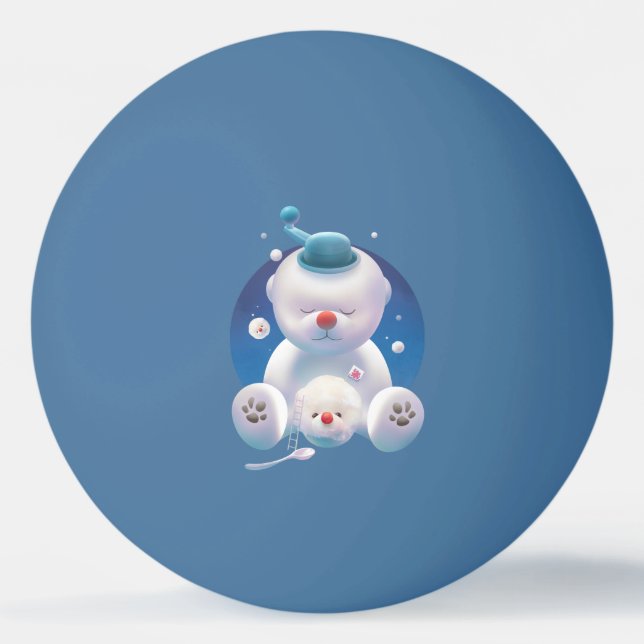 Pelota De Ping Pong Bichon Ice Shaver Dreamland (Anverso)