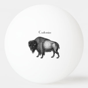Pelota De Ping Pong Big Bison Buffalo Thunder_Cove