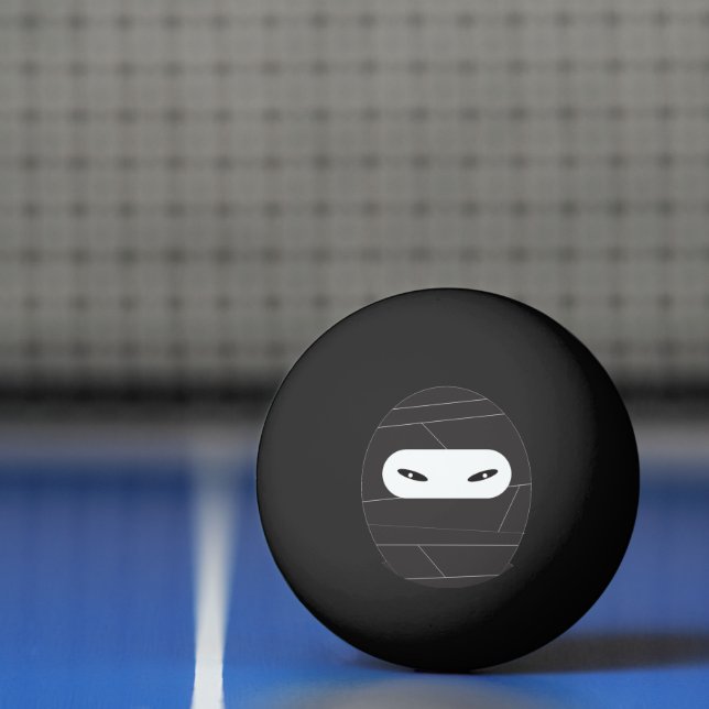 Pelota De Ping Pong Black Ping Pong Ninja Balls (Neto)