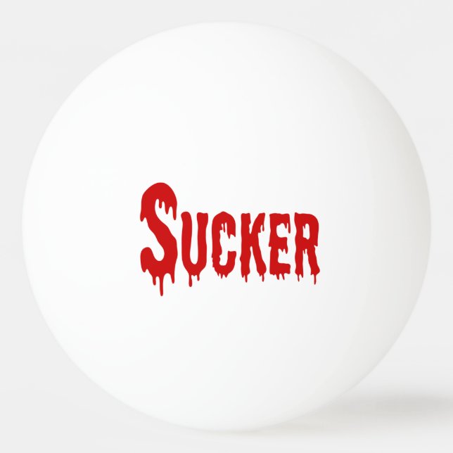 PELOTA DE PING PONG BLOODSUCKER (Anverso)
