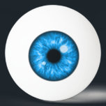 Pelota De Ping Pong Blue Eye Funny<br><div class="desc">Un hermoso gráfico de ojos azules hace que la pelota de ping pong parezca un globo ocular. Muéstrate estas pelotas de ping pong con un dibujo de iris eye tan detallado en tu mesa de ping-pong, ciertamente despertarían muchas conversaciones divertidas e interesantes con tus amigos y familia durante mucho tiempo....</div>