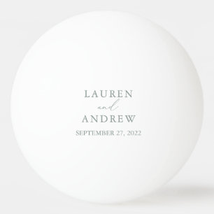 Pelota De Ping Pong Boda Verde Sabio Personalizado Ping Pong Ball