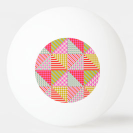 Pelota De Ping Pong Bolitas de tenis de mesa de patchwork coloridas