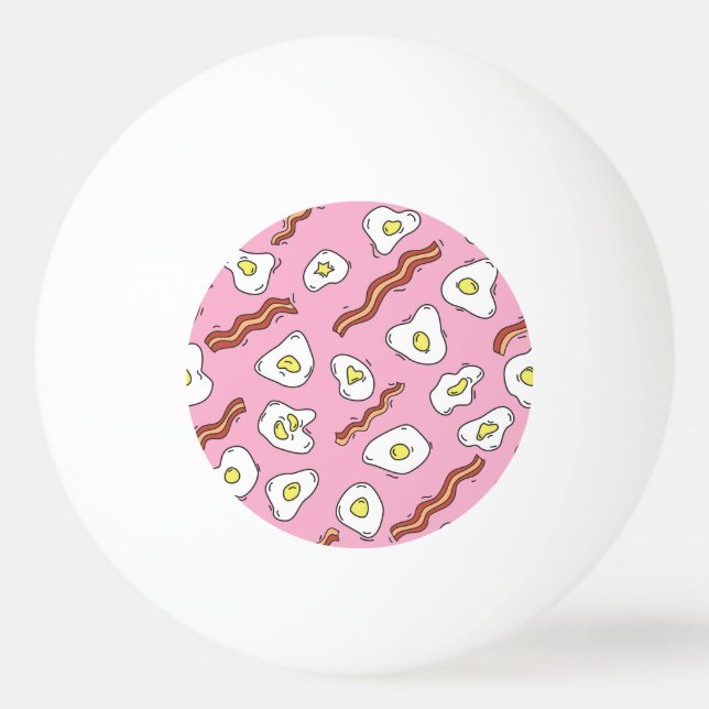 Pelota De Ping Pong Bonanza para el desayuno: Personalizados Delights (Anverso)