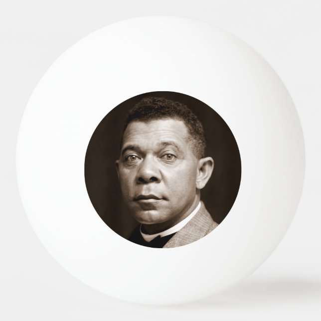 Pelota De Ping Pong Booker Washington: Educador afroamericano (Anverso)