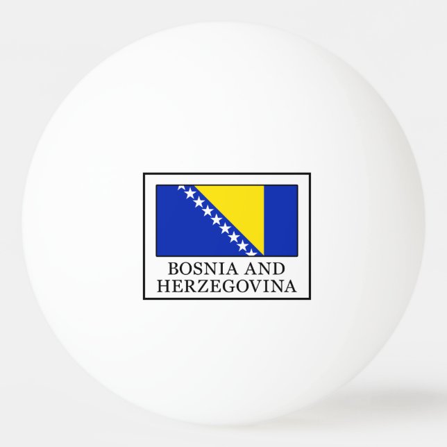 Pelota De Ping Pong Bosnia y Herzegovina (Anverso)