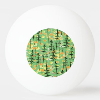 Pelota De Ping Pong Bosque de Otoño: Belleza Natural sin Marea