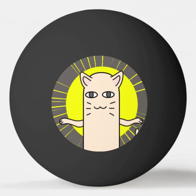 Pelota De Ping Pong bouman74 cute cat (Anverso)
