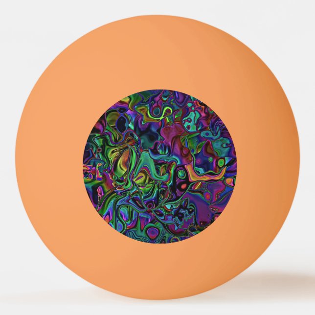 Pelota De Ping Pong Brain Melt Ping Pong Ball (Anverso)
