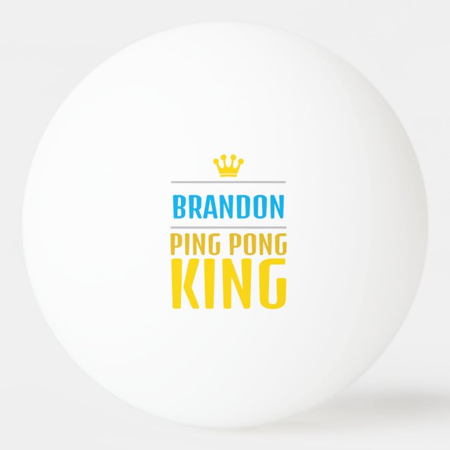 Pelota De Ping Pong Brandon (Anverso)