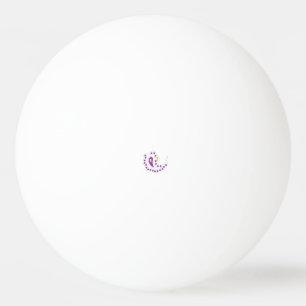 Pelota De Ping Pong Bransoletka z serduszkiem Style, Light Eggplant