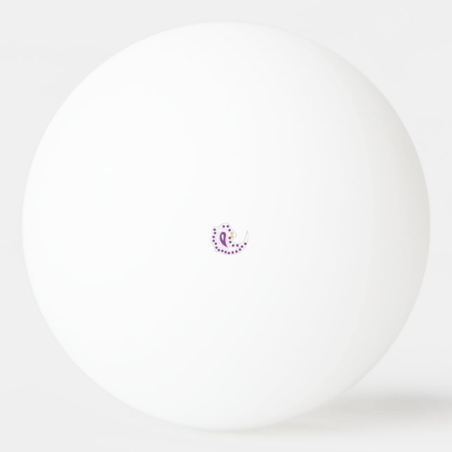 Pelota De Ping Pong Bransoletka z serduszkiem Style, Light Eggplant (Anverso)