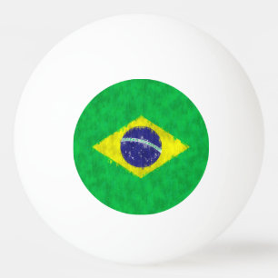 Pelota De Ping Pong Brazil Oil Painting Drawing