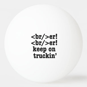 Pelota De Ping Pong ¡breaker! ¡seguir en camionera' // Código HTML