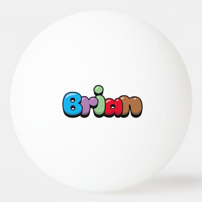 Pelota De Ping Pong Brian (Anverso)