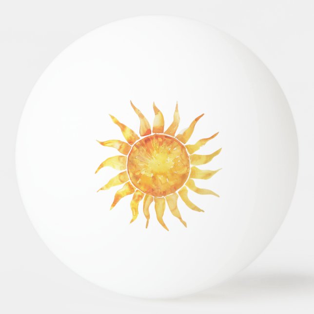 Pelota De Ping Pong Bright Sky Sun (Anverso)