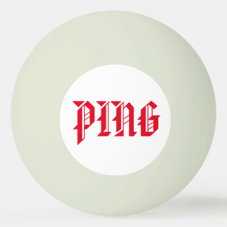 Pelota De Ping Pong Brillo