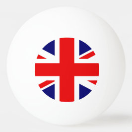Pelota De Ping Pong British Flag United Kingdom of England