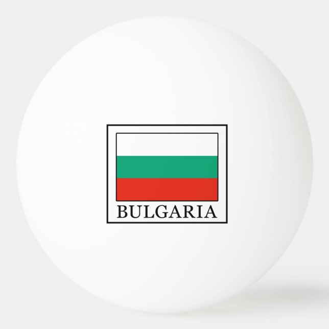 Pelota De Ping Pong Bulgaria (Anverso)