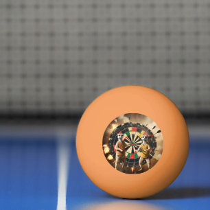 Pelota De Ping Pong Bullseye Burrow: Liga Meerkat Dart,