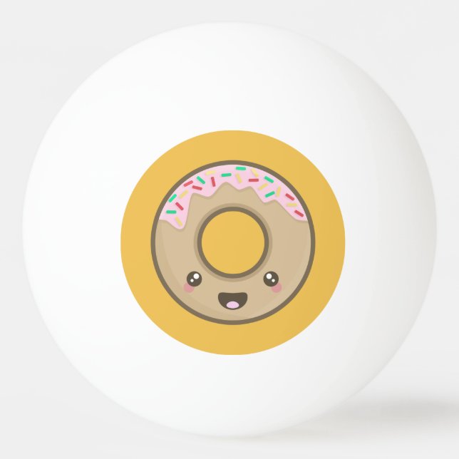 Pelota De Ping Pong Buñuelo de Kawaii (Anverso)