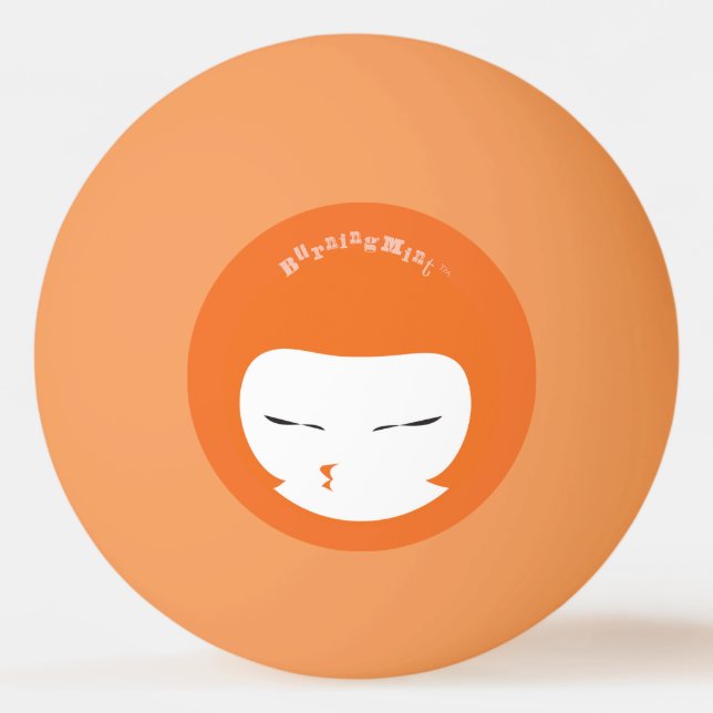 Pelota De Ping Pong BurningMint™ Paneles de ping personalizados durade (Anverso)