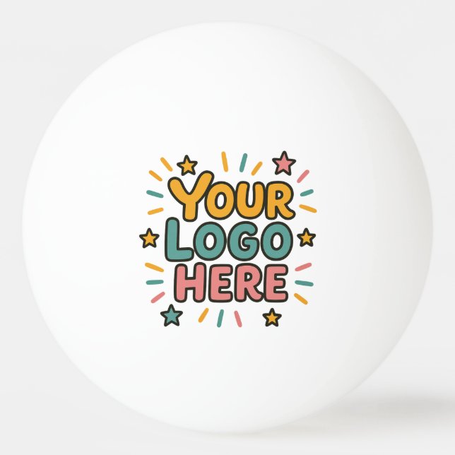 Pelota De Ping Pong Business, Company, Advertising Your Logo Here (Anverso)