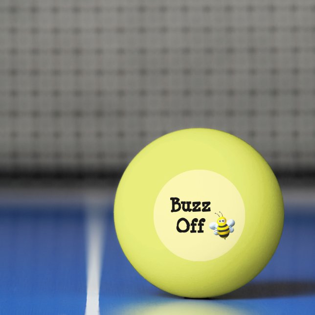 Pelota De Ping Pong Buzz Off Bee (Neto)