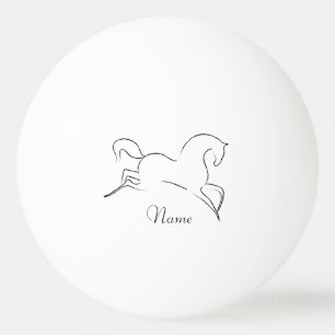 Pelota De Ping Pong Caballo salvaje Thunder_Cove