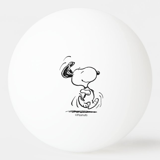 Pelota De Ping Pong Cacahuetes | Baile Snoopy Happy (Anverso)