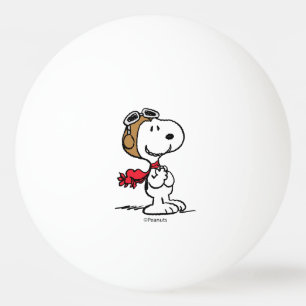 Pelota De Ping Pong Cacahuetes   Snoopy El Hielo Volador