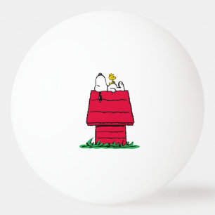 Pelota De Ping Pong Cacahuetes   Snoopy & Woodstock Doghouse