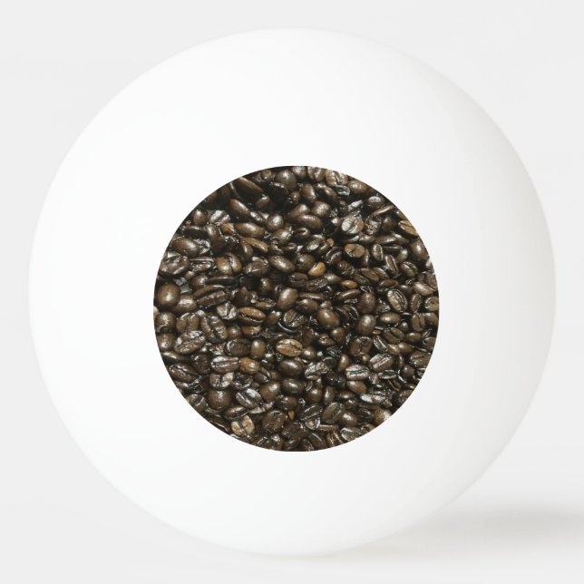 Pelota De Ping Pong Café frijol (Anverso)