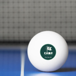 Pelota De Ping Pong Camp Bachelorette