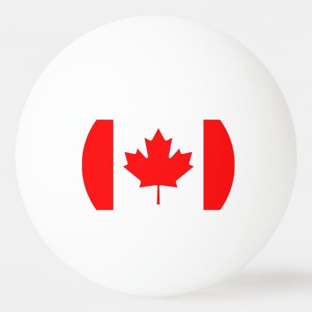 PELOTA DE PING PONG CANADÁ (Anverso)