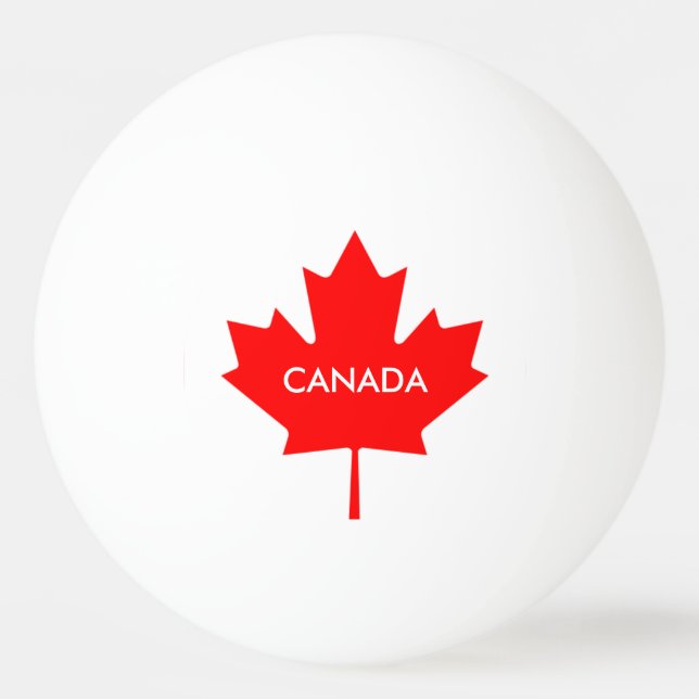 Pelota De Ping Pong canadá (Anverso)