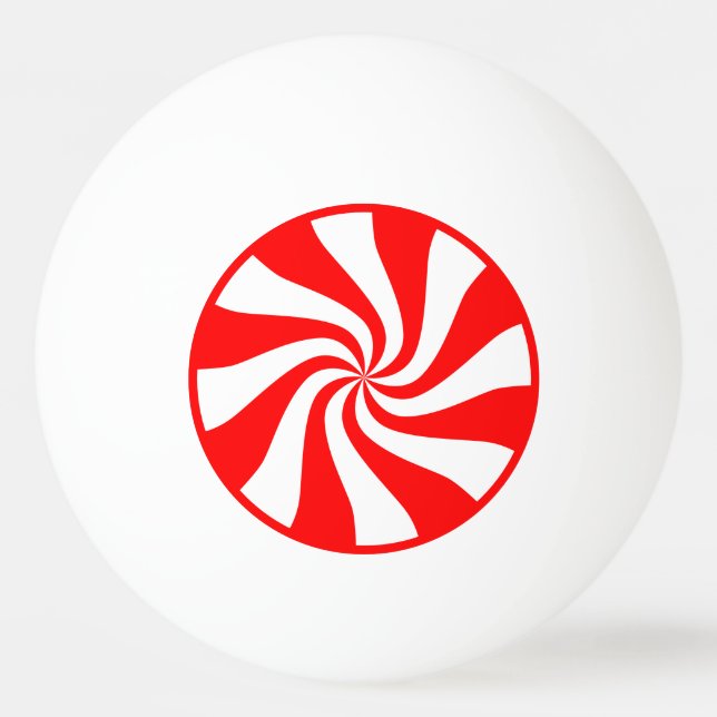 Pelota De Ping Pong Candy, Rápido Espiral (Anverso)