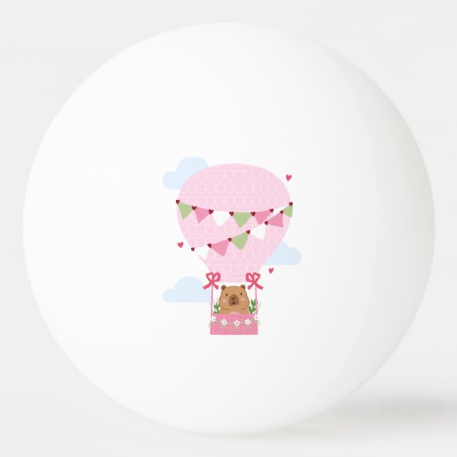 Pelota De Ping Pong Capybara Birthday Party Kids Watch (Anverso)