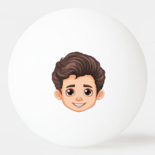 Pelota De Ping Pong Cara de niños personalizada divertida fiesta perso