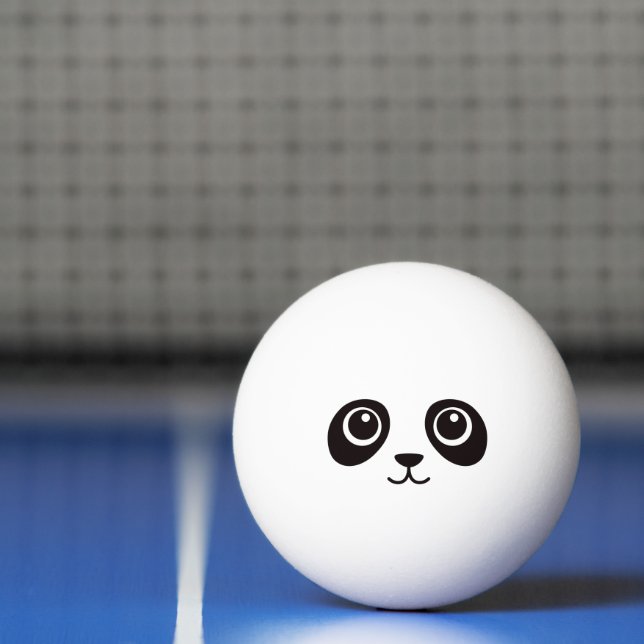 Pelota De Ping Pong Cara de panda corta (Neto)