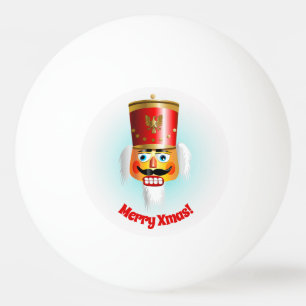 Pelota De Ping Pong Cascanueces divertido de Navidad