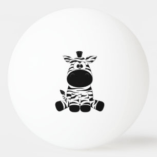 Pelota De Ping Pong Cebra tonta