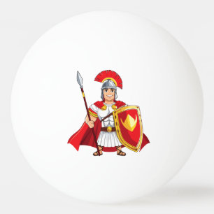 Pelota De Ping Pong centurión romano