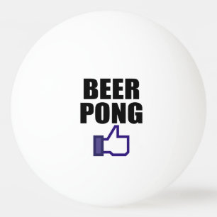 PELOTA DE PING PONG CERVEZA PONG, COMO ESTO