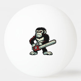 Pelota De Ping Pong Chainsaw Chimp